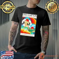 Eric Clapton EU 2024 Tour Poster shirt