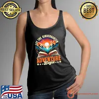 Let the Kindergarten Adventure Begin Kindergarten Teacher Vintage Sunset T-Shirt