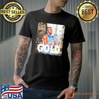 Anthony Edwards Minnesota Timberwolves Congrats On Gold Shirt