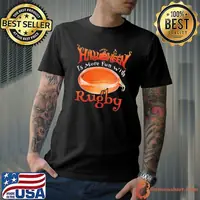 Happy Halloween Is More Fun With Rugby shirt