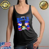 Michael Myers And Billy He Puppet X Buffalo Bills Pee On NFL Eams Halloween Shirt