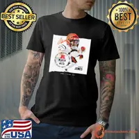 Charlie Jones Cincinnati Bengals AFC Player Of The Week Signatures Shirt