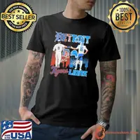 Matt Vierling Detroit Tigers X Jared Goff Detroit Lions Signatures Shirt