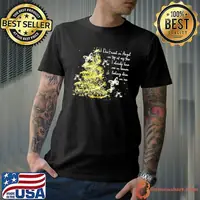 Nice I Don’t Need An Angel On Top Of My Tree I Already Have One In Heaven Looking Down On Me Butterfly shirt