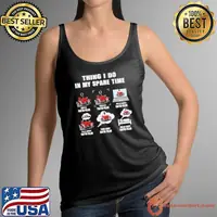 Six Thing I Do In My Spare Time Tractor Pulling shirt