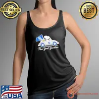 Snoopy And Woodstock X New York Yankees October Driving Car 2024 Shirt