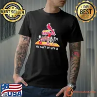 St. Louis Cardinals MLB Horror Movies Halloween You Can't Sit With Us 2024 Unisex
