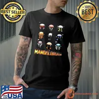 Star Wars The Mandalorian Helmet Box Up shirt