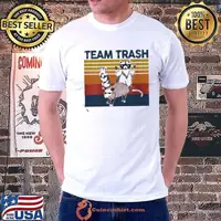 Team Trash Animals Garbage Gang Opossum Raccoon Rat shirt