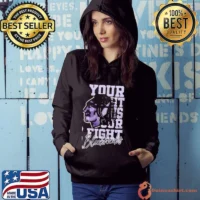 Chicago Blackhawks Your Fight Is Our Fight Black Shirt