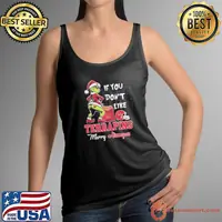 Grinch Santa If You Don’T Like Maryland Terrapins Merry Kissmyass 2024 Shirt