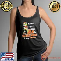 Grinch Santa If You Don’T Like Miami Hurricanes Merry Kissmyass 2024 Shirt