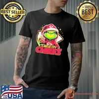 Grinch With My Kansas City Chiefs Christmas 2024 Shirt