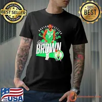 Jaylen Brown 7 Boston Celtics Basketball shield shirt