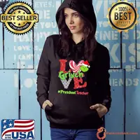 Love Grinch #PreschoolTeacher Christmas shirt