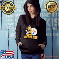 Mickey Mouse Pittsburgh Steelers Football Logo Team shirt