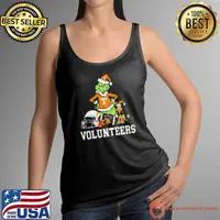 NCAA Grinch Shirt The Grinch And Tennessee Volunteers Christmas Shirt