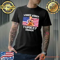 Trump Vance Winner Winner Turkey Dinner Thanksgiving Shirt
