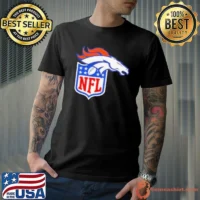 Denver Broncos X NFL logo shirt