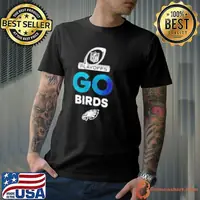 Go birds Philadelphia Eagles 2024 NFL Playoffs shirt