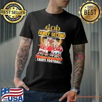 God First Family Second Then Kansas City Chiefs 9 Straight Division Titles Shirt