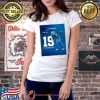 Jake Bates Detroit Lions NFL 19 Straight Made Field Goals To Start His Career 2024 Poster shirt