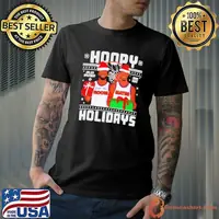 Jalen Brunson and Josh Hart Hoopy Holidays New York Knicks ugly Christmas shirt