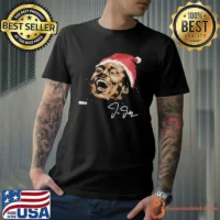 Justin Jefferson Minnesota Santa Hat Shirt