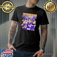 Retro Justin Jefferson Vintage Lover Design 90S Graphic Shirt