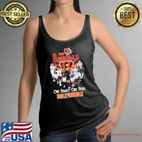 The Cincinnati Bengals one family one goal rule the jungle shirt