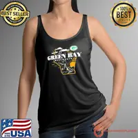 Green Bay Packers Hometown landscape Wisconsin State map Shirt