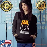 Ozzy Osbourne 77th Anniversary 1948 2025 Thank You For The Memories T Shirt