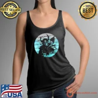 Undead Zombified Skeletal Viking Gamer Art Shirt