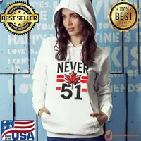 Good Never 51st State Canada Flag Shirt