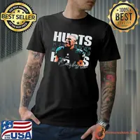 Jalen Hurts 1 Philadelphia Eagles Football Players Super Bowl 2025 T Shirt