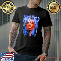 Juice WRLD lightning portrait Shirt
