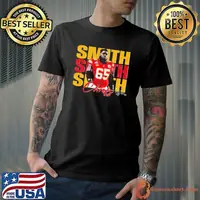 Vintage Trey Smith 65 Kansas City Chiefs Football Players Super Bowl 2025 Shirt