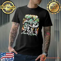 Warren Lotas Philadelphia Eagles Push Super Bowl LIX Skeleton Painting shirt