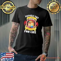 Minion asshole Dad and smartass daughter best friends for life T shirt