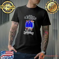 Never Underestimate A Woman Who Understands Basketball And Loves Blue Devils Player Signatures Shirt