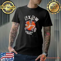 SXSW Austin Texas Skeleton Cowboy shirt