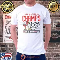 Top Louisville Cardinals NCAA 1980 National Champs Indianapolis March 22 24 Shirt