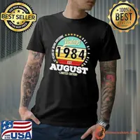 37 Years Of Being Awesome One Of A Kind Limited Edition Vintage Sunset Stars Shirt