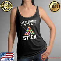 Bida I beat people with a stick shirt