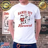 FDT Hands off Harvard Trump Bear And Penguin shirt