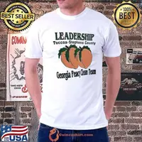 Leadership Toccoa Stephens County Georgia Peachy clean team shirt