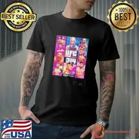 UFC 314 Miami Alexander Volkanovski Yair Rodriguez Michael Chandler Bryce Mitchell Graphics 2025 Unisex