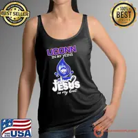 Uconn in my veins Jesus in my heart drop blood shirt