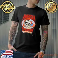American Spartan Skull Los Angeles USA shirt
