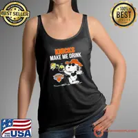 Snoopy And Woodstock New York Knicks Make Me Drink Shirt